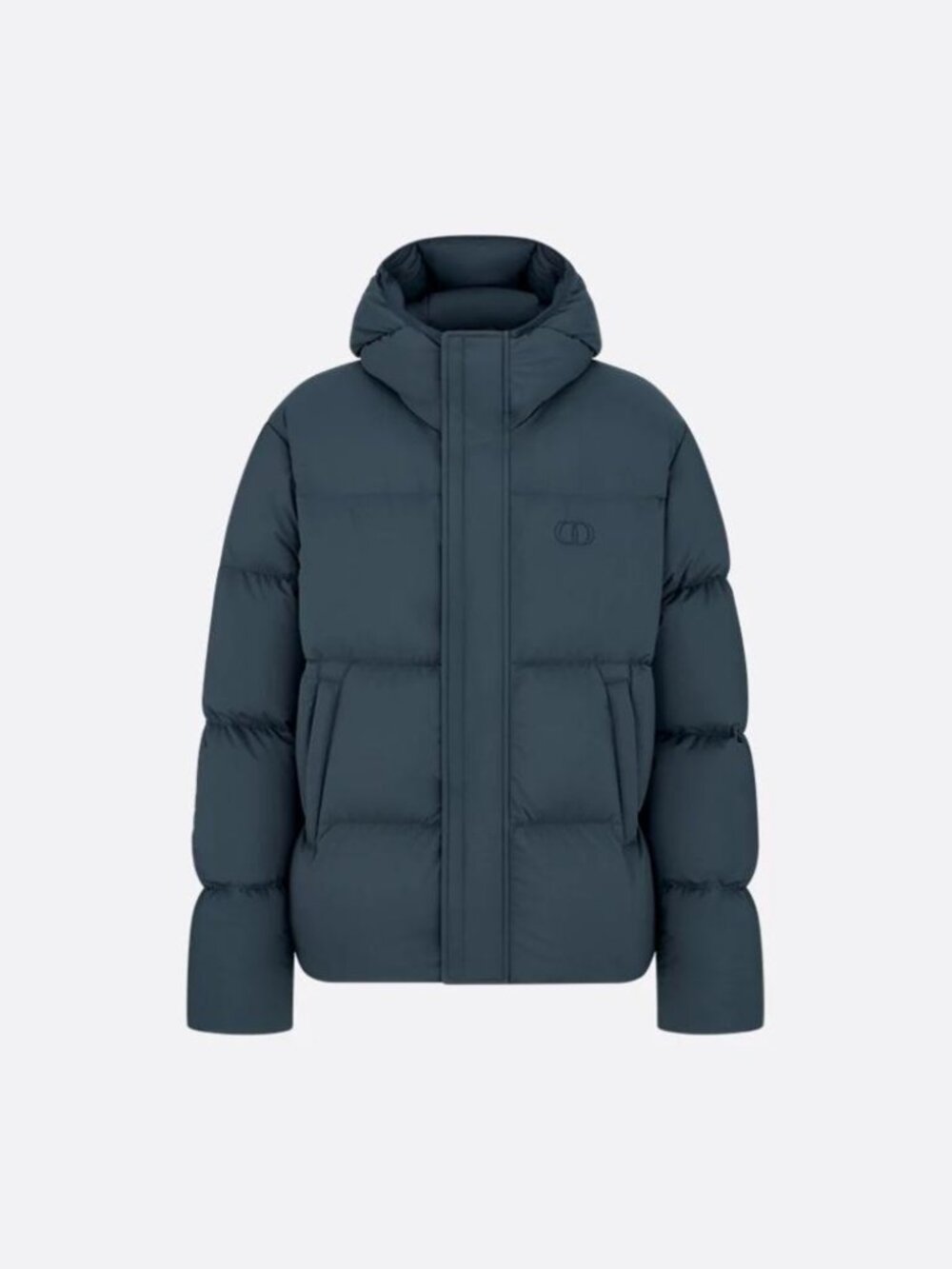 Dior Cd Icon Quilted Hooded Down Jacket Tag Size 56 Men